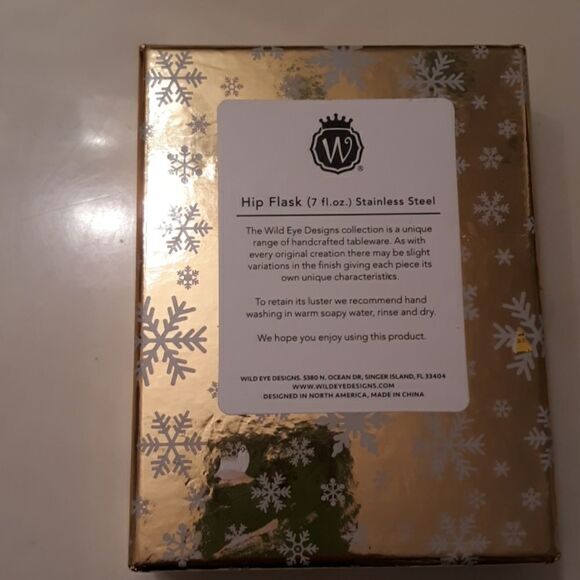 Wild Eye Designs Hip Flask - Picture 2 of 3